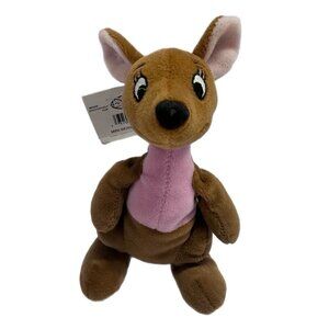 Disney Store Kanga Mini  Bean Bag Stuffed Animal Plush 8" VINTAGE 1990s